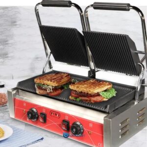 ساندویچ ساز 2صفحه شیاردار VICTOR – JC813A